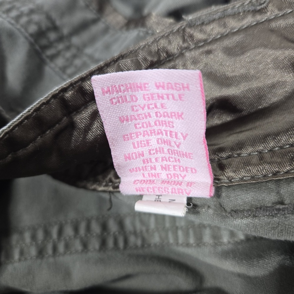 D & T Cargo Pants | Velvet Ribbon Belt | Size Women's 2XL - Picture 5 of 11
